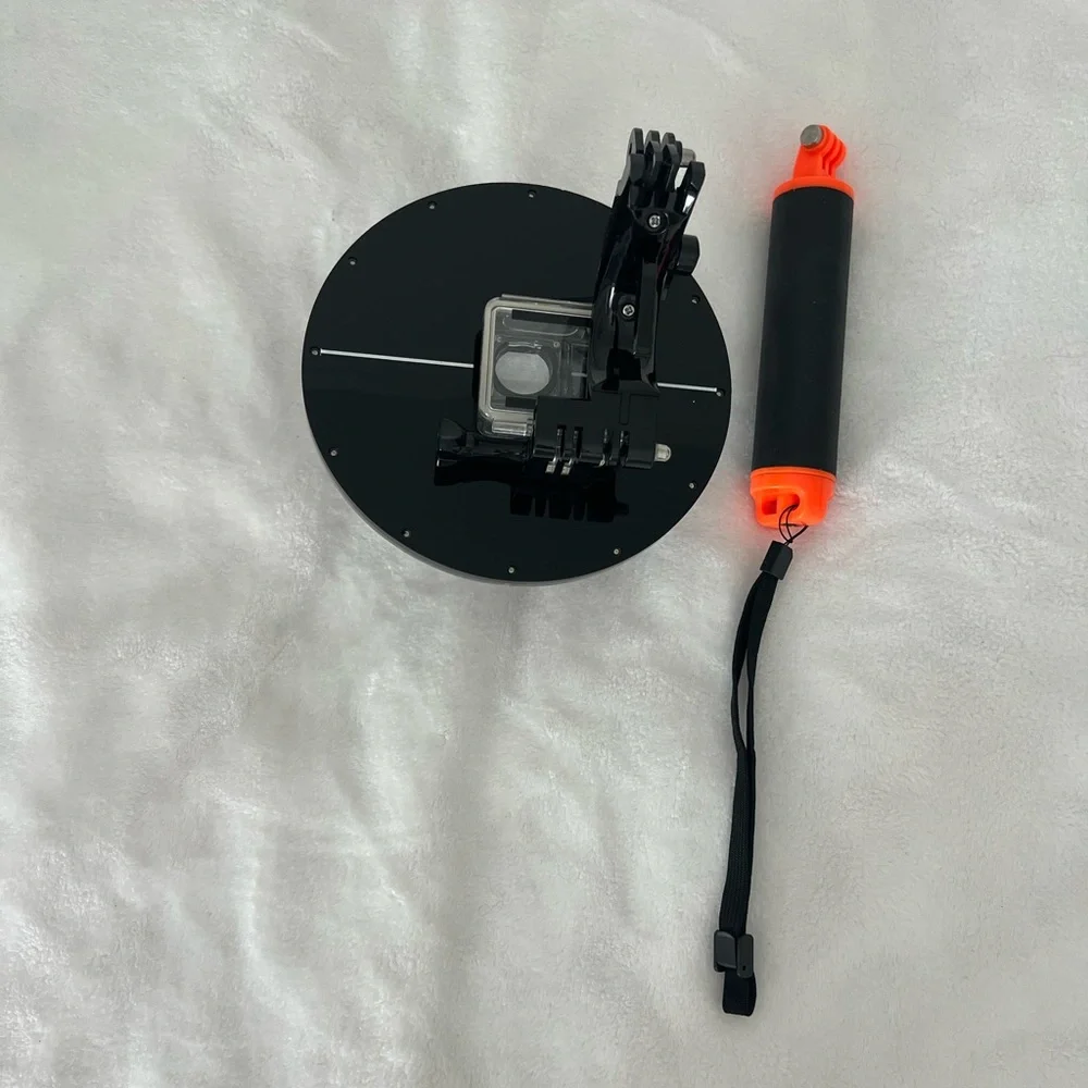Telesin Dome Port with Orange Handle